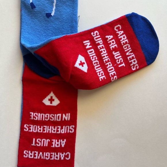Men's Crew Socks -Health Worker Series- Hero- NWT - Picture 2 of 6